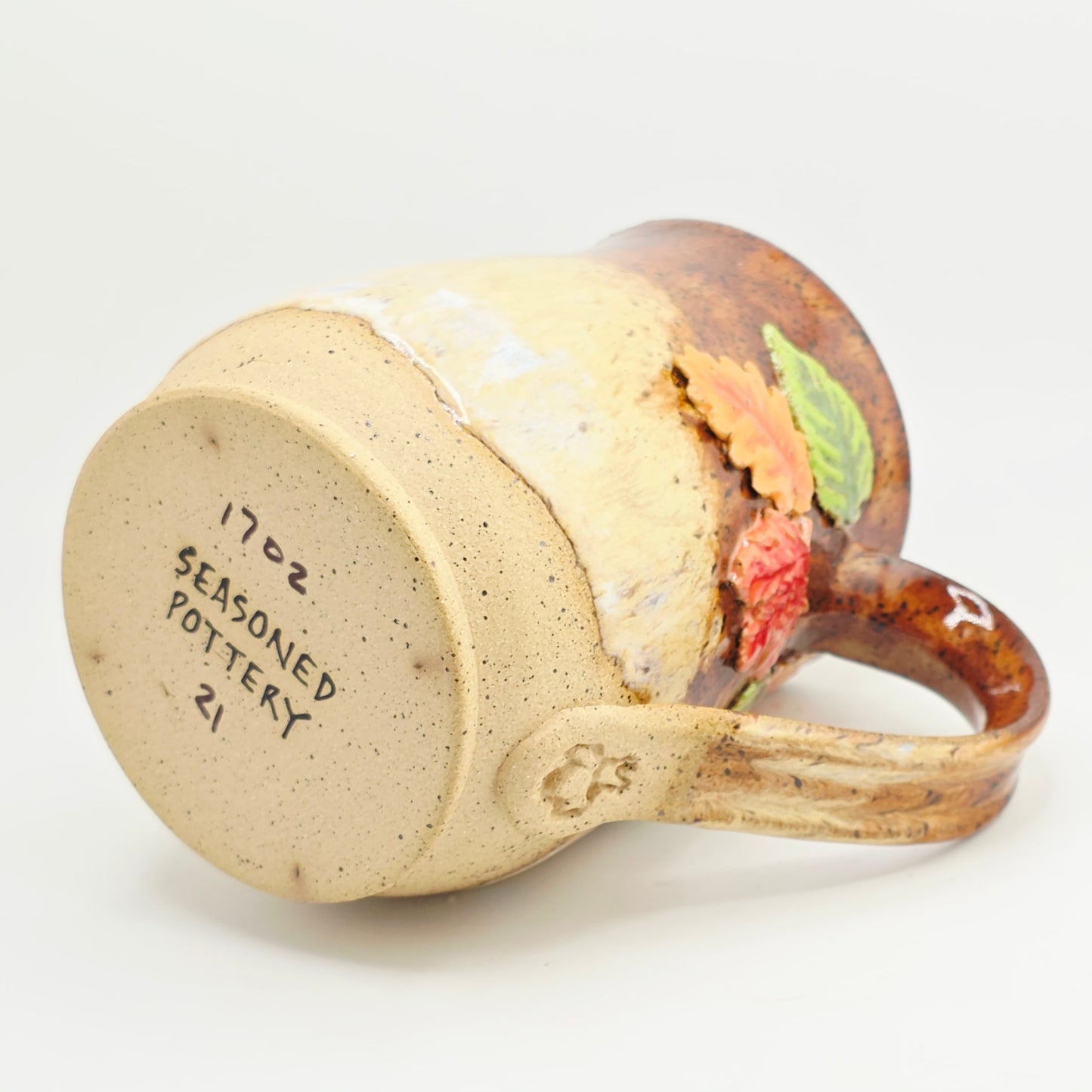 #21 Handmade stoneware Mug 17oz