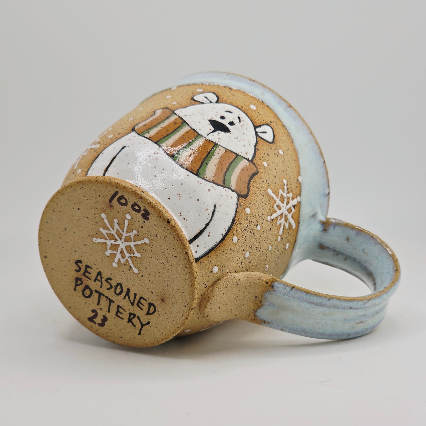 #23 Handmade stoneware Mug 10oz