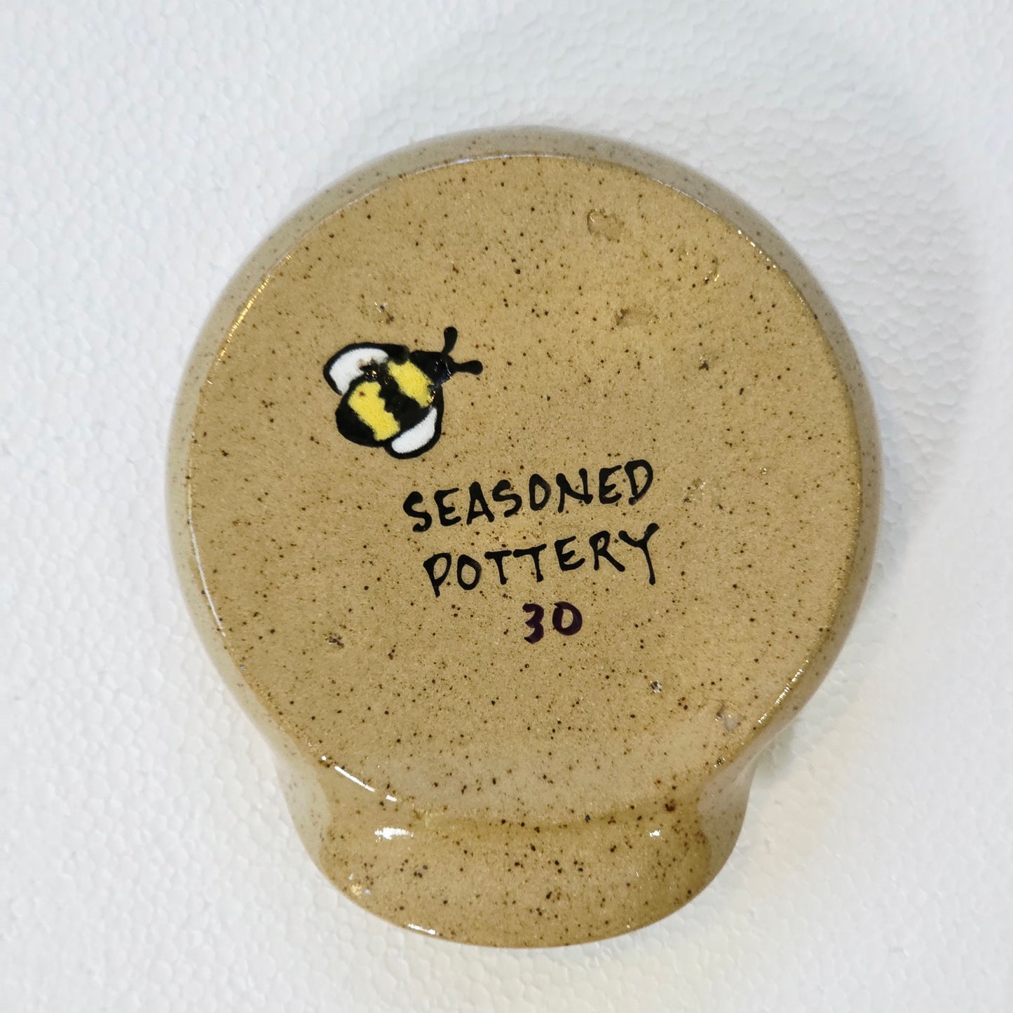 #30 Handmade stoneware spoonrest