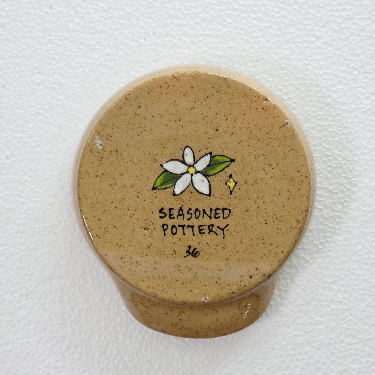 #36 Handmade stoneware spoonrest