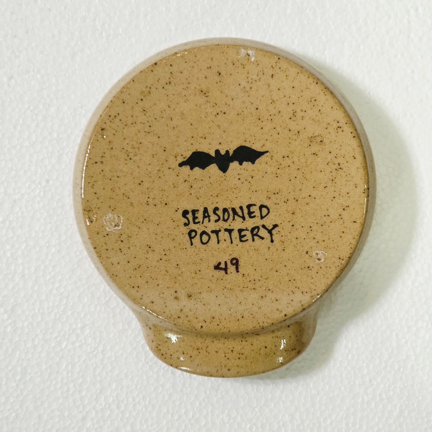 #49 Handmade stoneware spoonrest