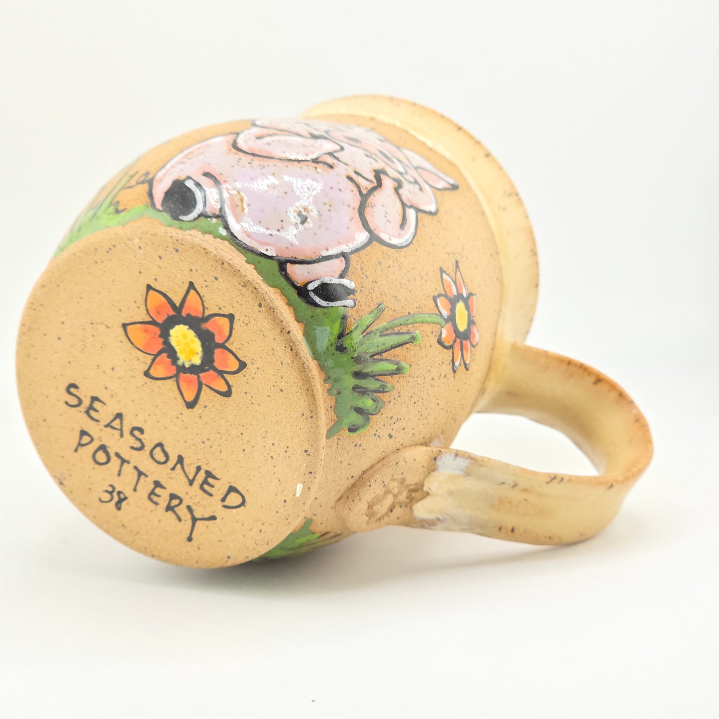 #38 Handmade stoneware mug
