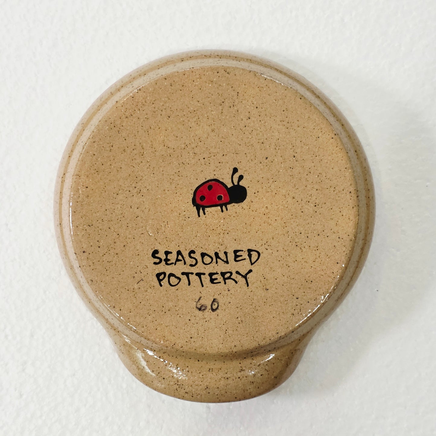 #60 Handmade stoneware spoonrest