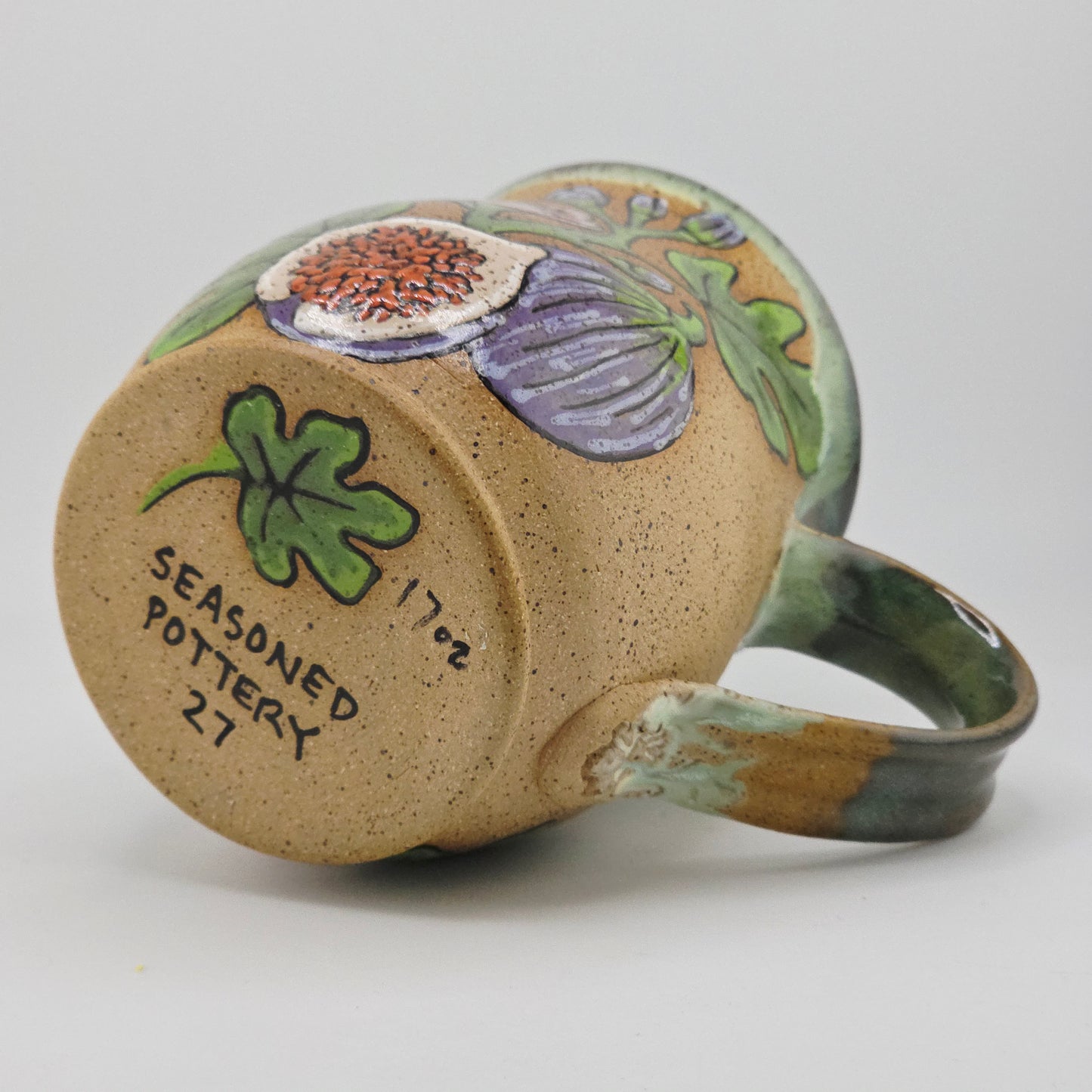 #27 Handmade stoneware Mug 17oz