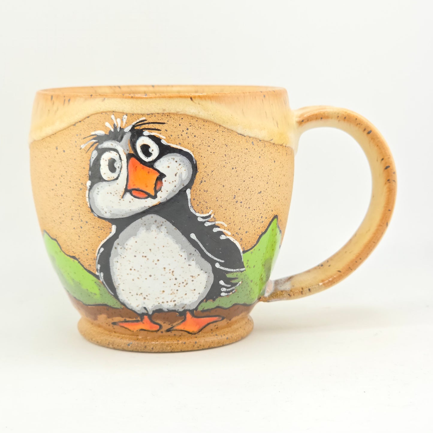 #34 Handmade stoneware mug 12oz