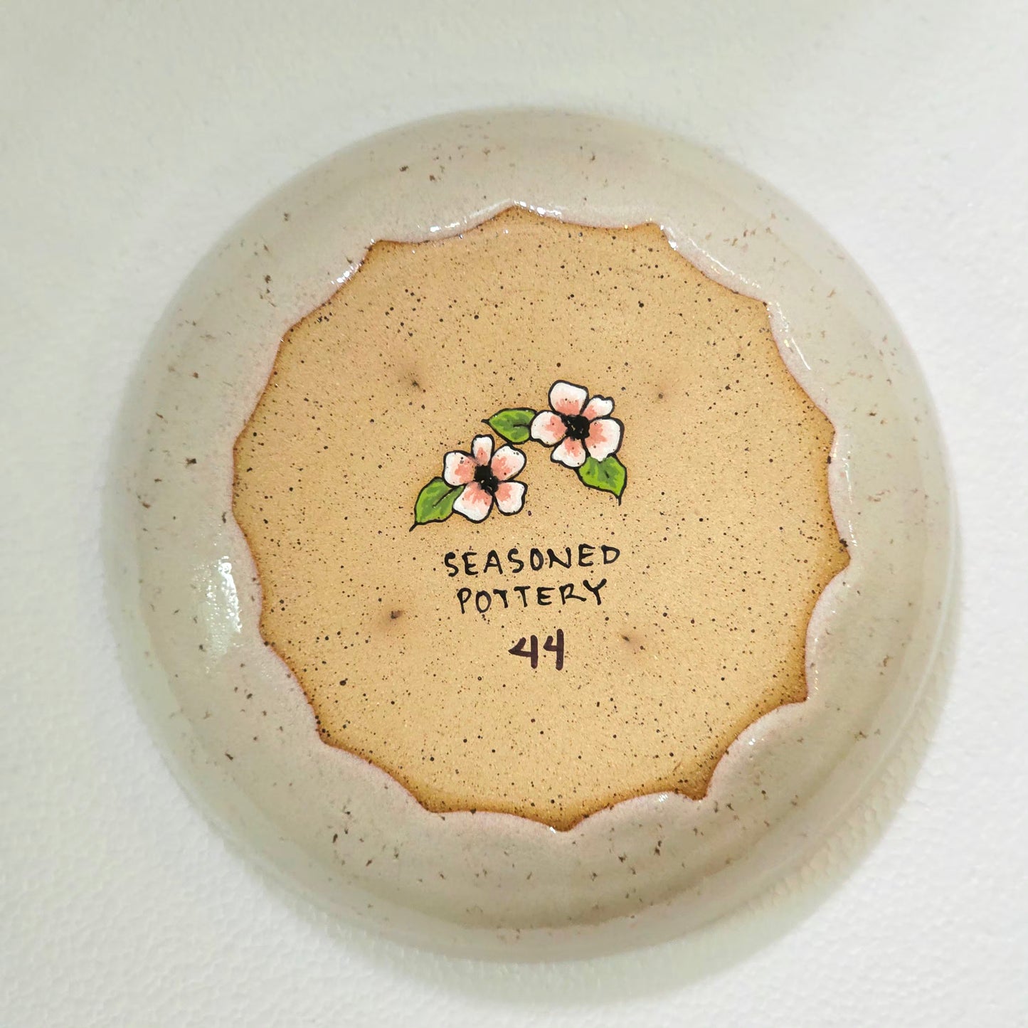 #44 Handmade stoneware bowl