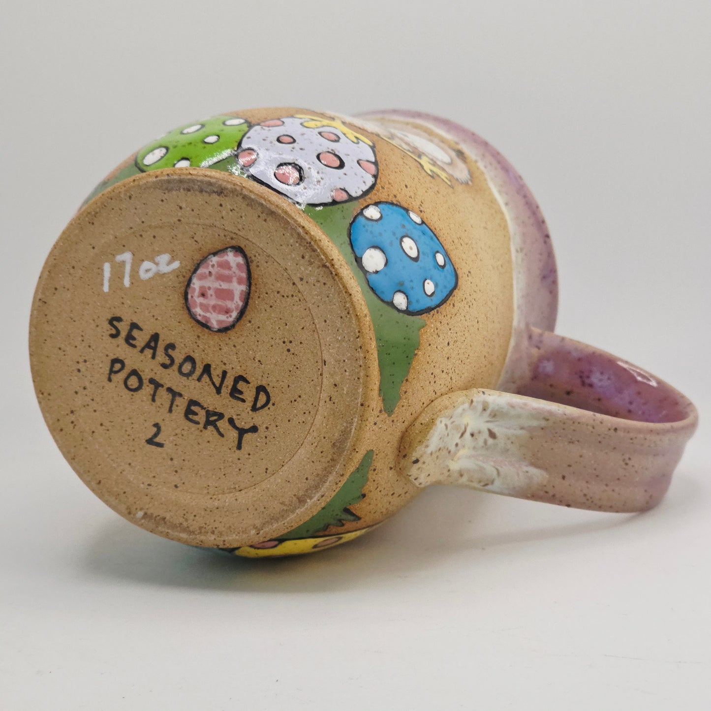 #02 Handmade stoneware Mug 17oz