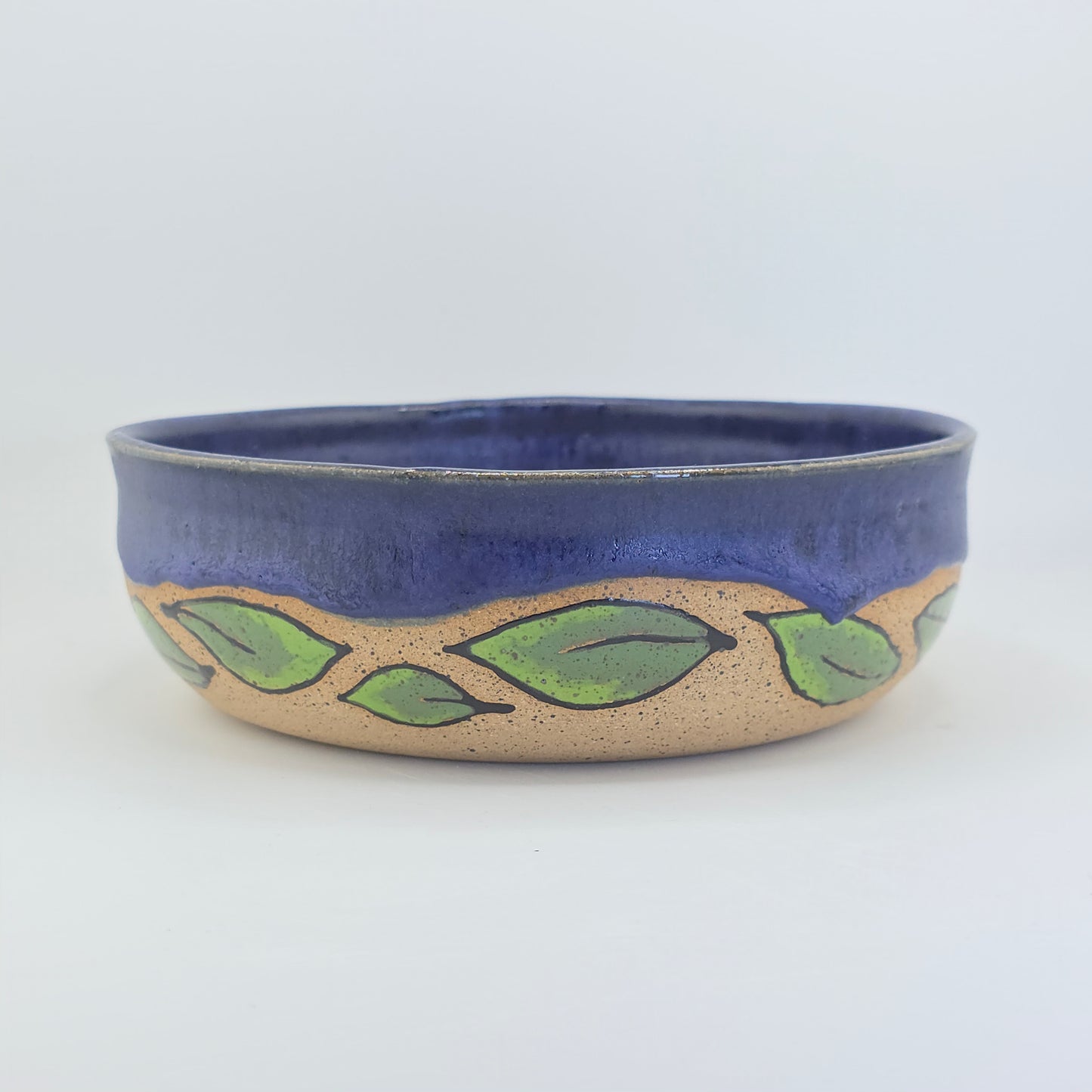 #60 Handmade stoneware bowl 7x2