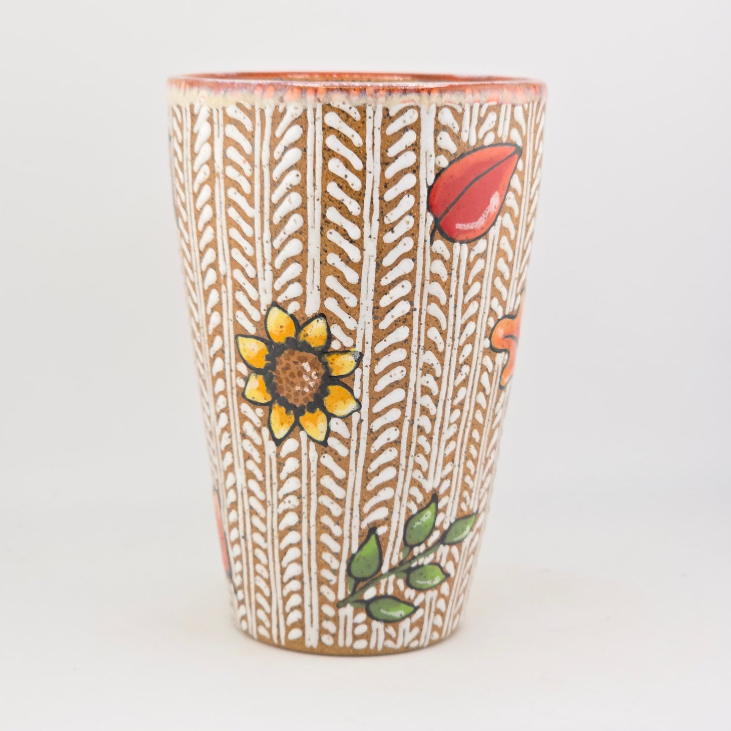 #46 Handmade stoneware tumbler