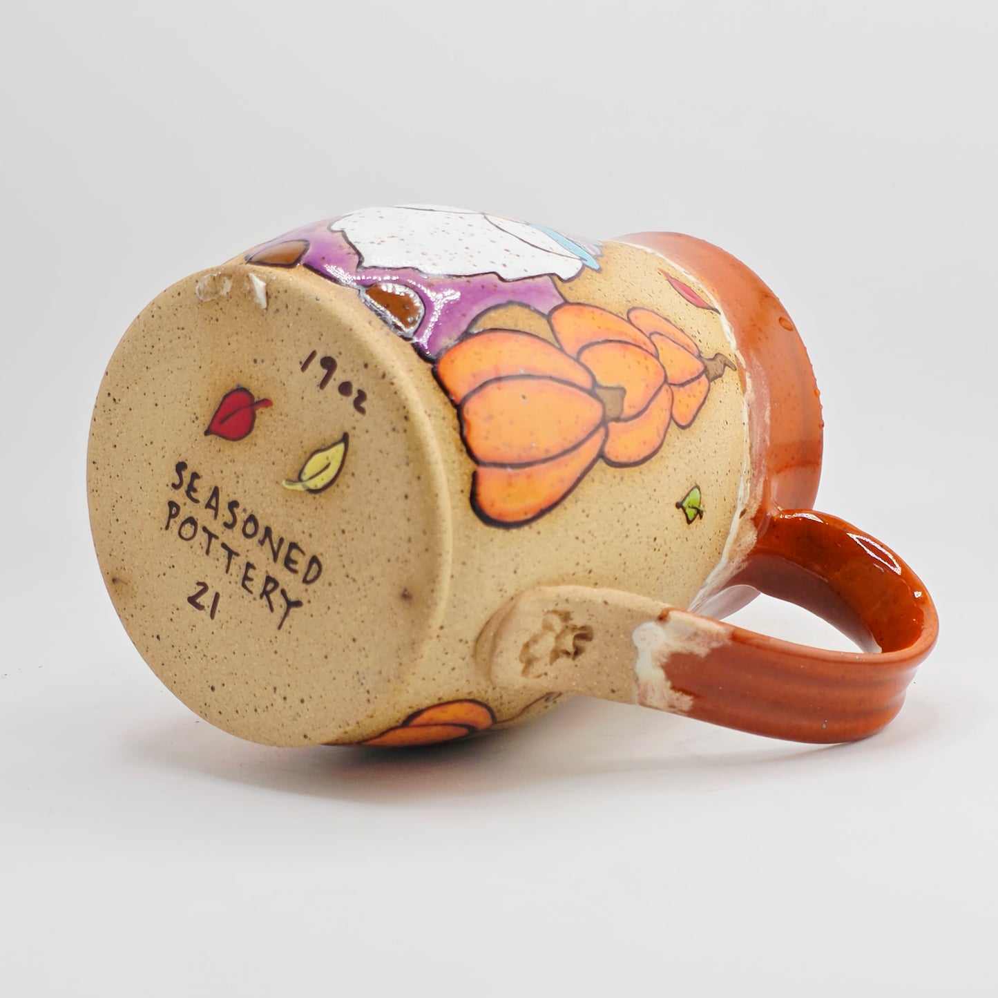 #21 Handmade stoneware Mug 19oz