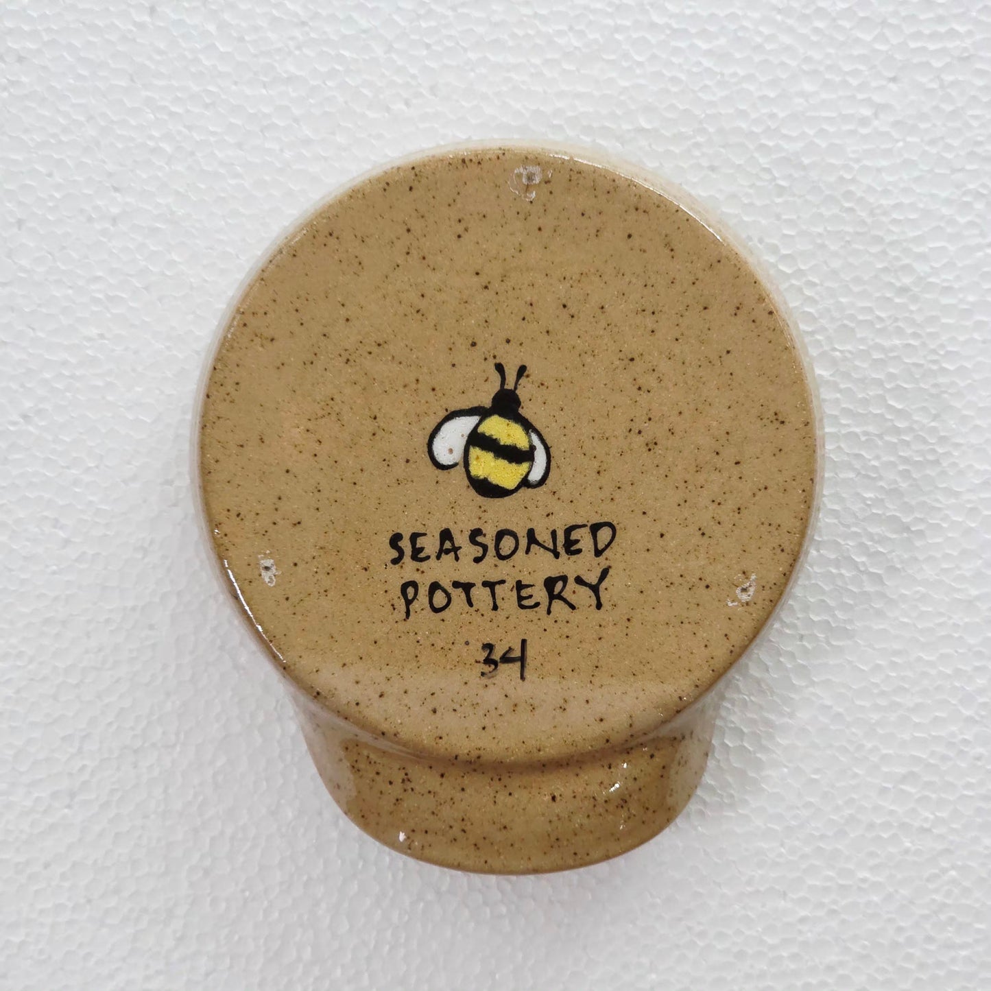#34 Handmade stoneware spoonrest
