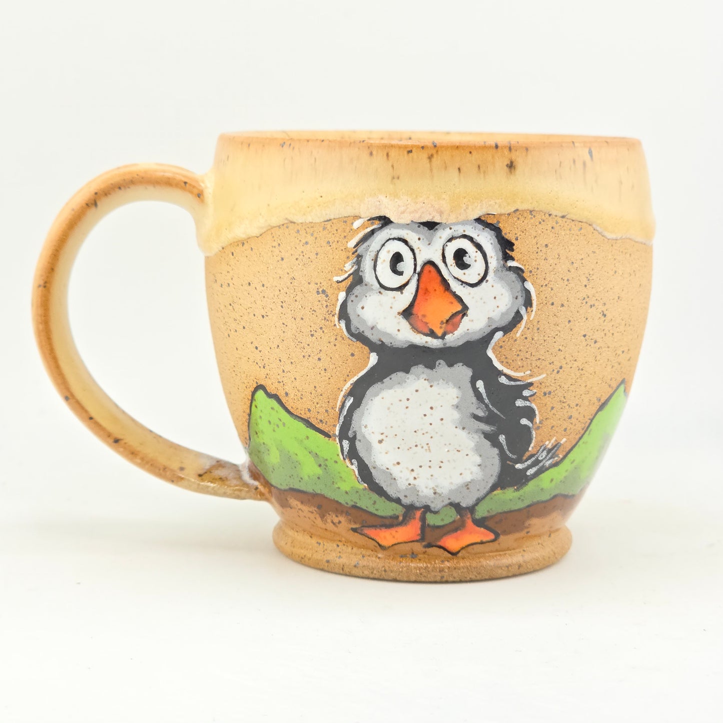 #34 Handmade stoneware mug 12oz
