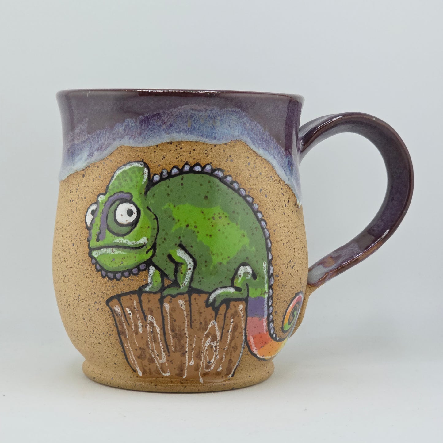#127 Handmade stoneware mug