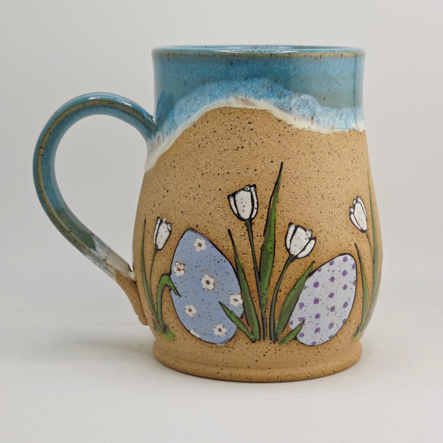 #07 Handmade stoneware Mug oz