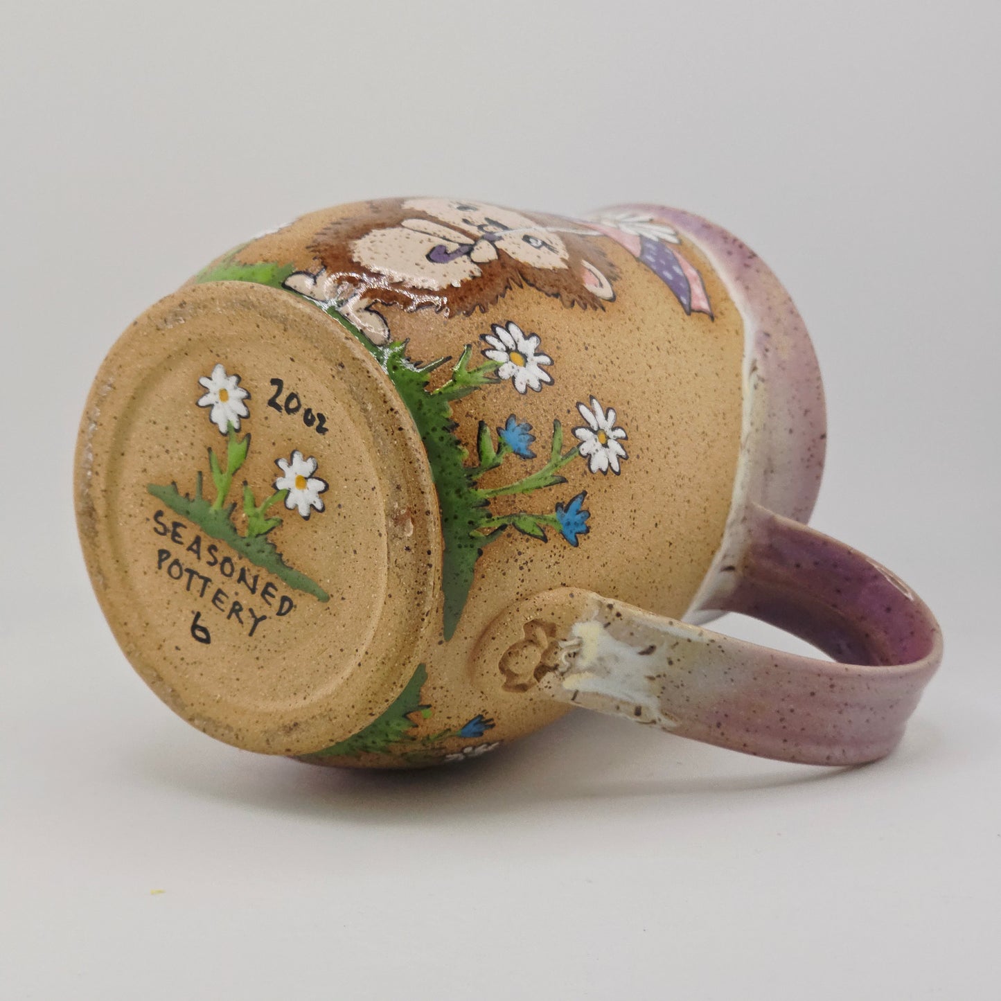 #06 Handmade stoneware Mug 20oz