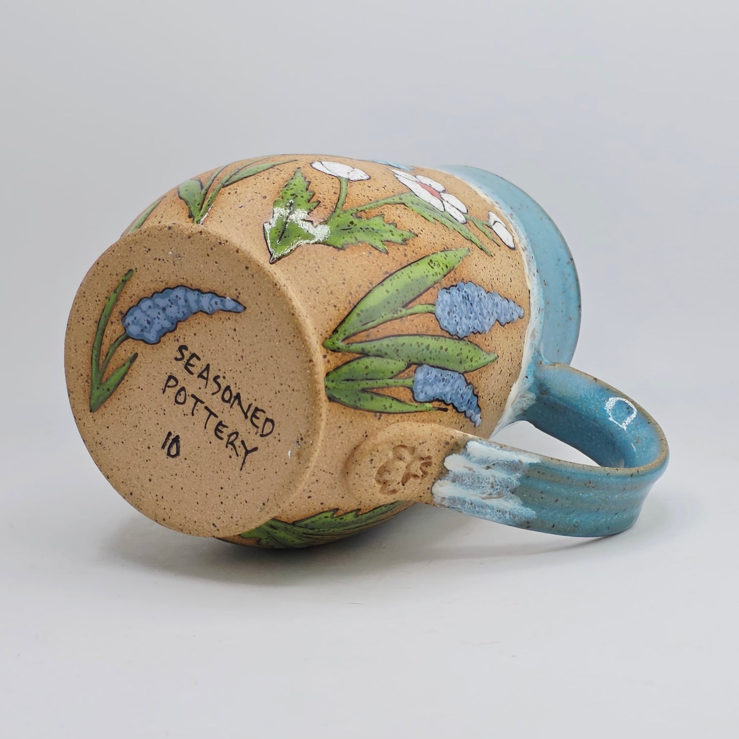 #10 Handmade stoneware Mug 18oz