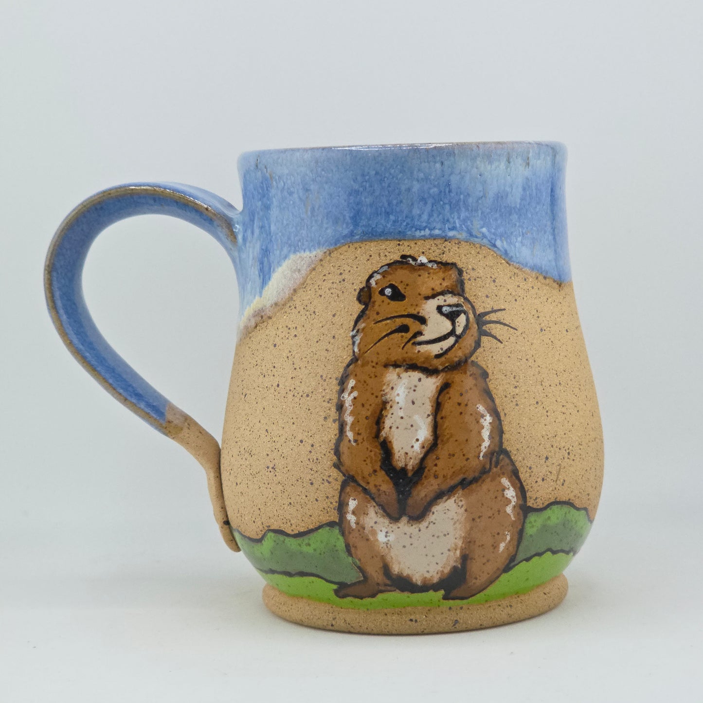 #115 Handmade stoneware mug 15oz