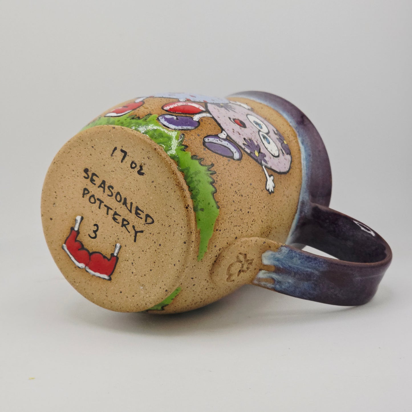 #03 Handmade stoneware Mug 17oz