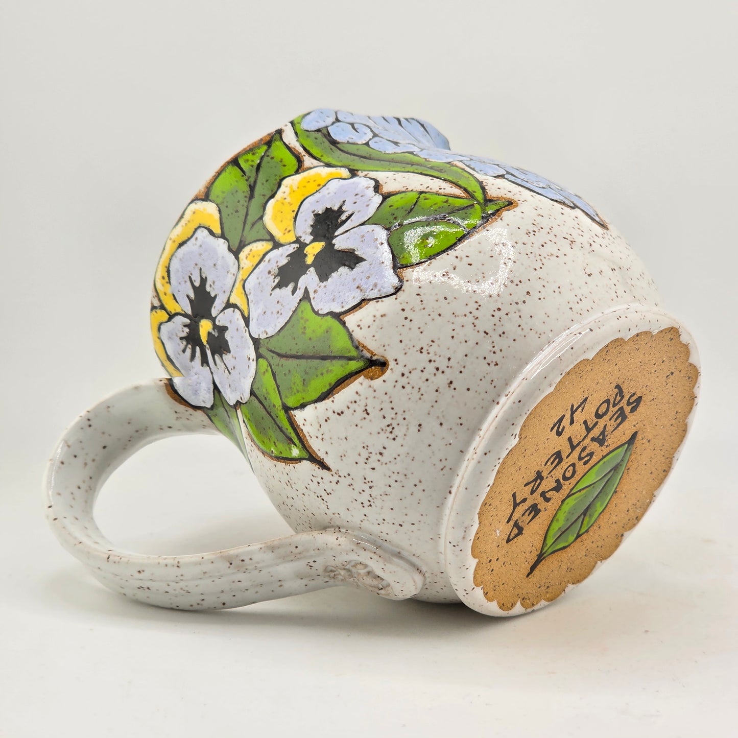 #142 Handmade stoneware creamer