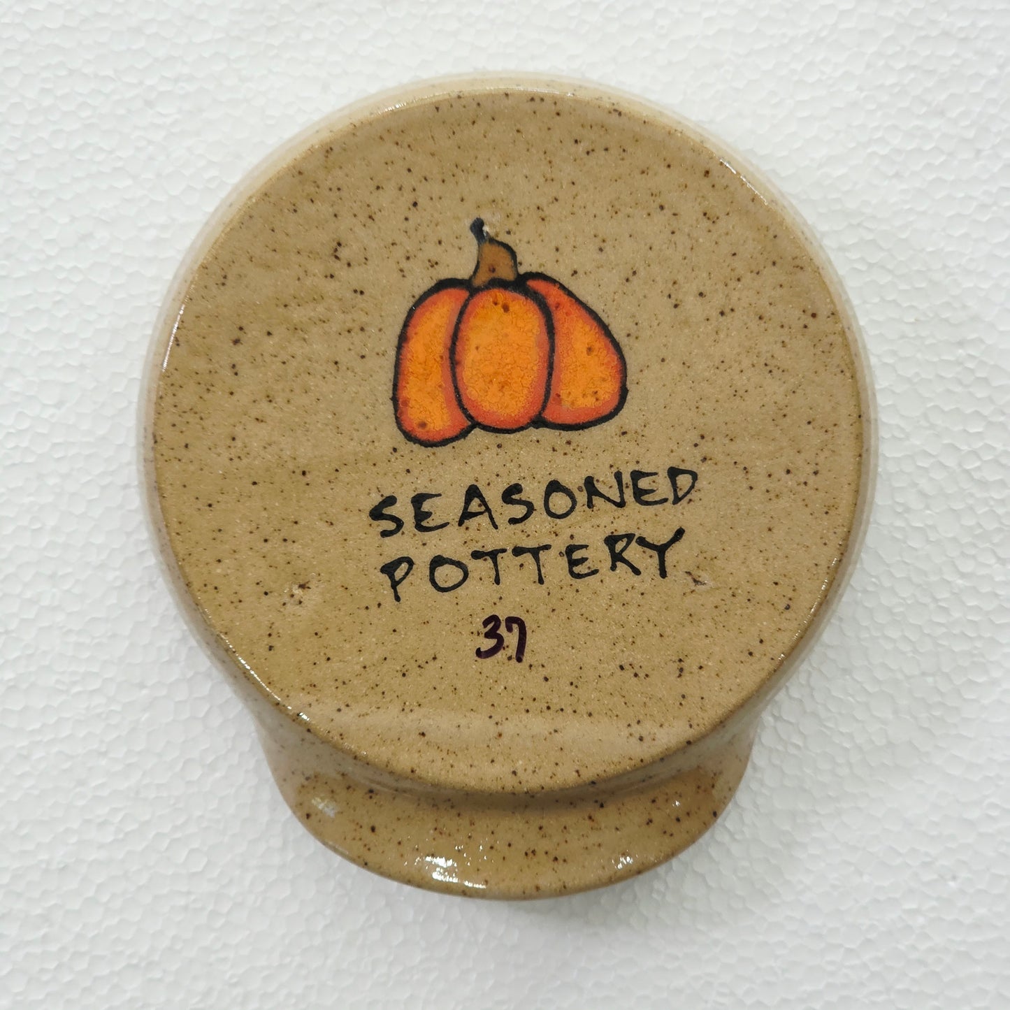 #37 Handmade stoneware spoonrest