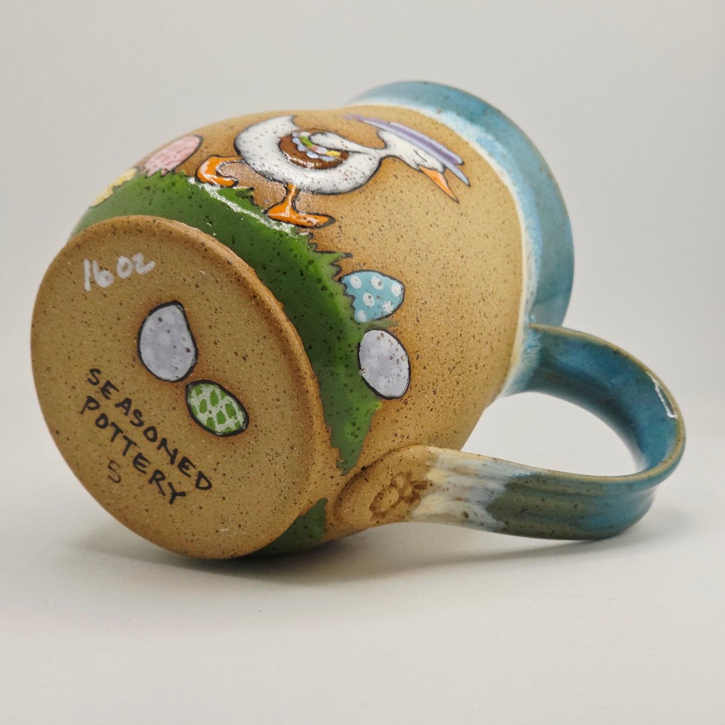 #05 Handmade stoneware Mug 16oz