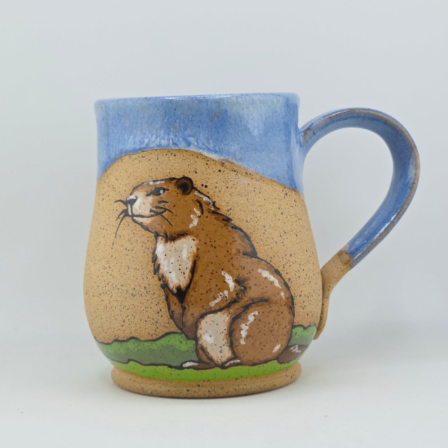 #115 Handmade stoneware mug 15oz