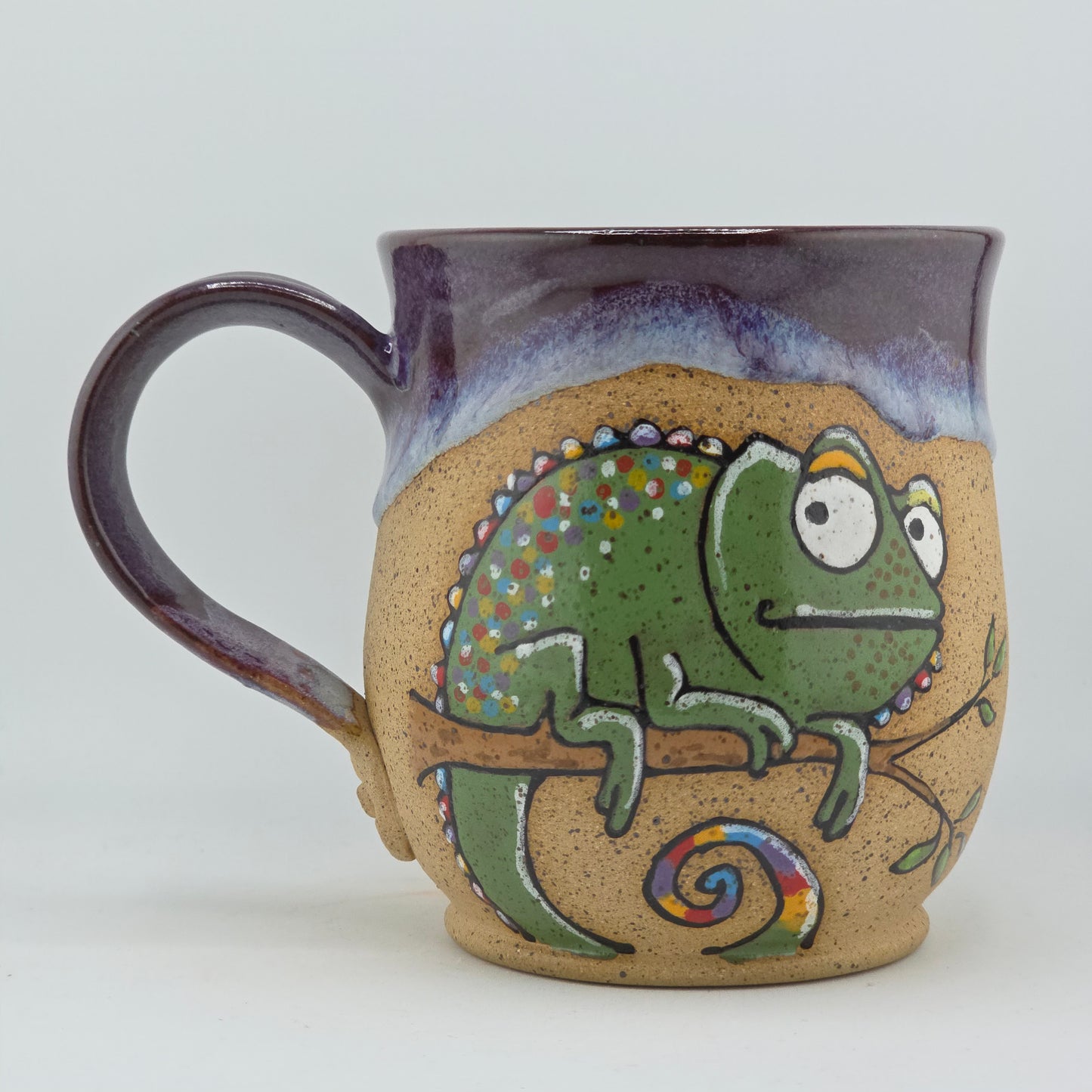 #127 Handmade stoneware mug
