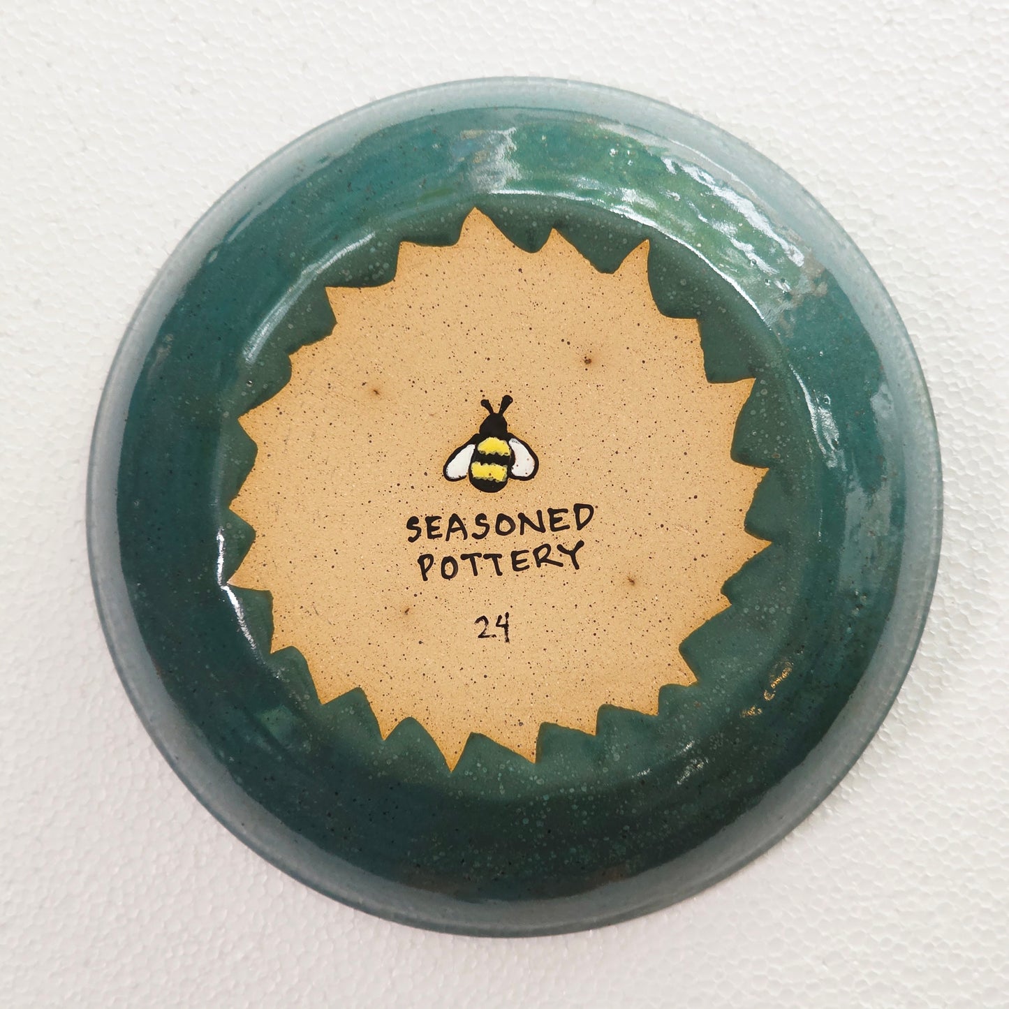 #24 Handmade stoneware bowl 8x2