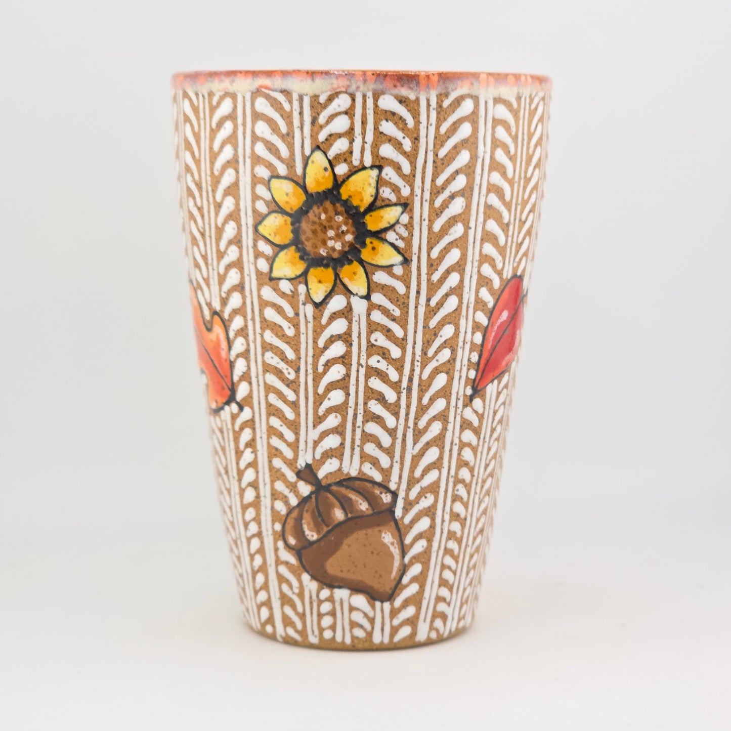 #46 Handmade stoneware tumbler