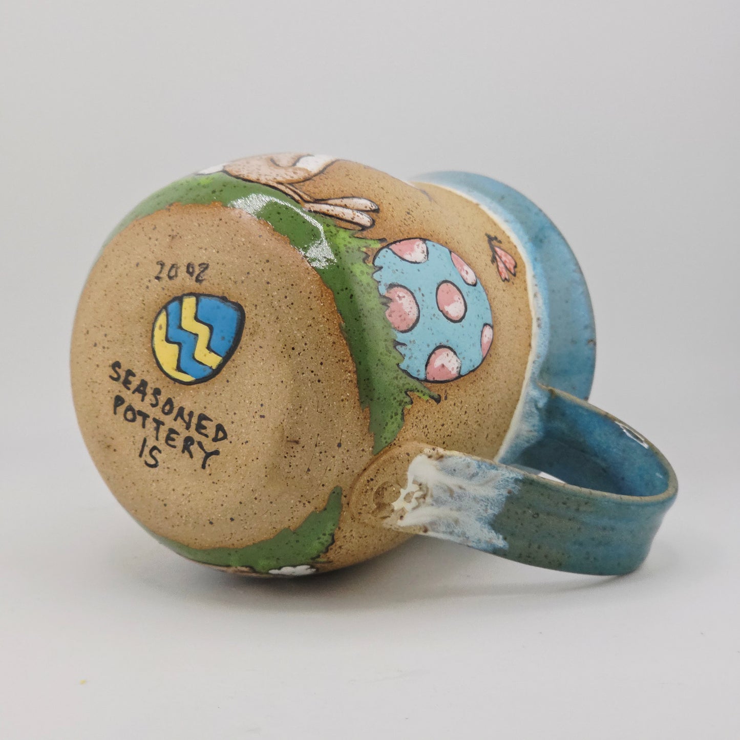 #15 Handmade stoneware Mug 20oz