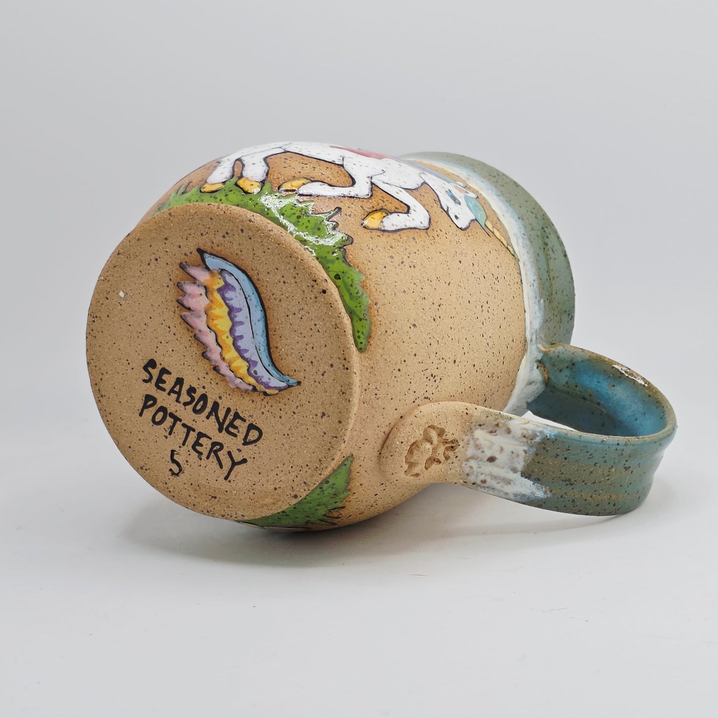 #05 Handmade stoneware Mug 15oz