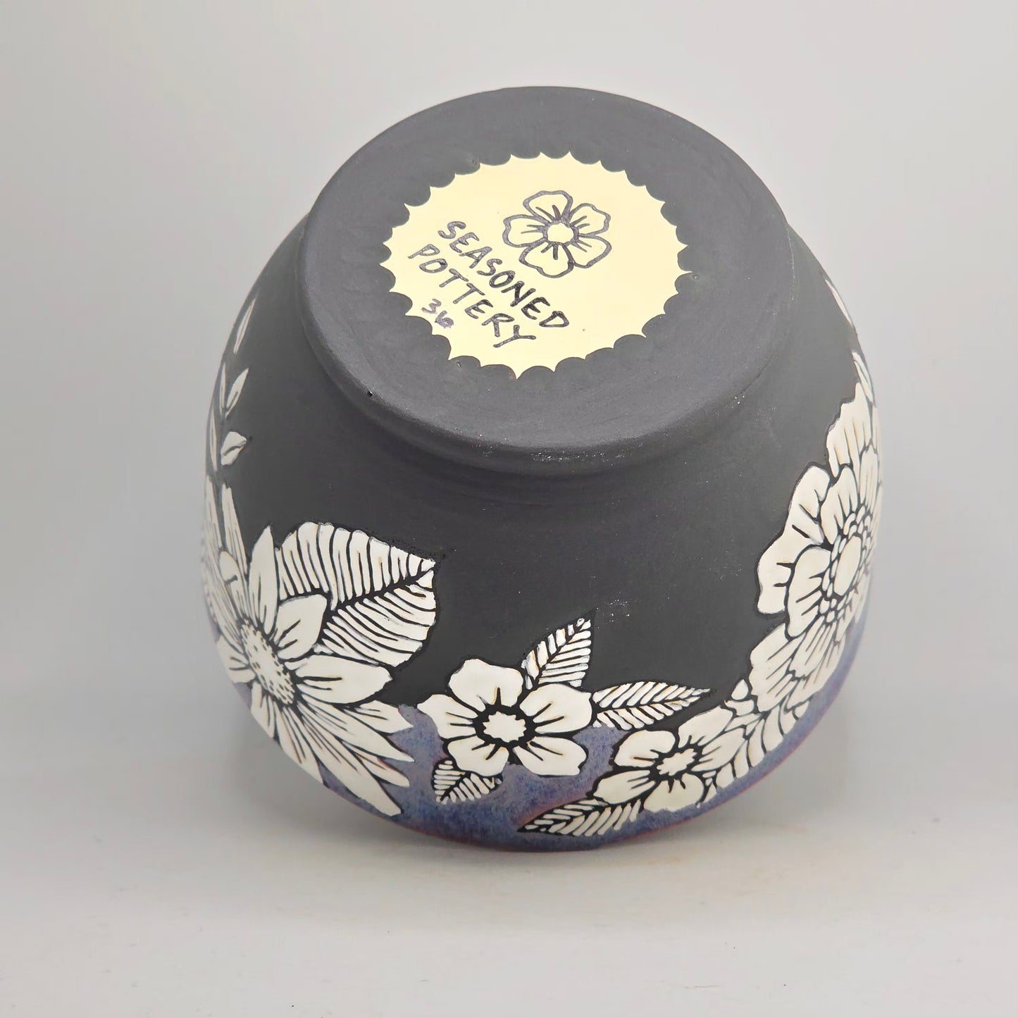 #36 Handmade stoneware bowl 5.5x4