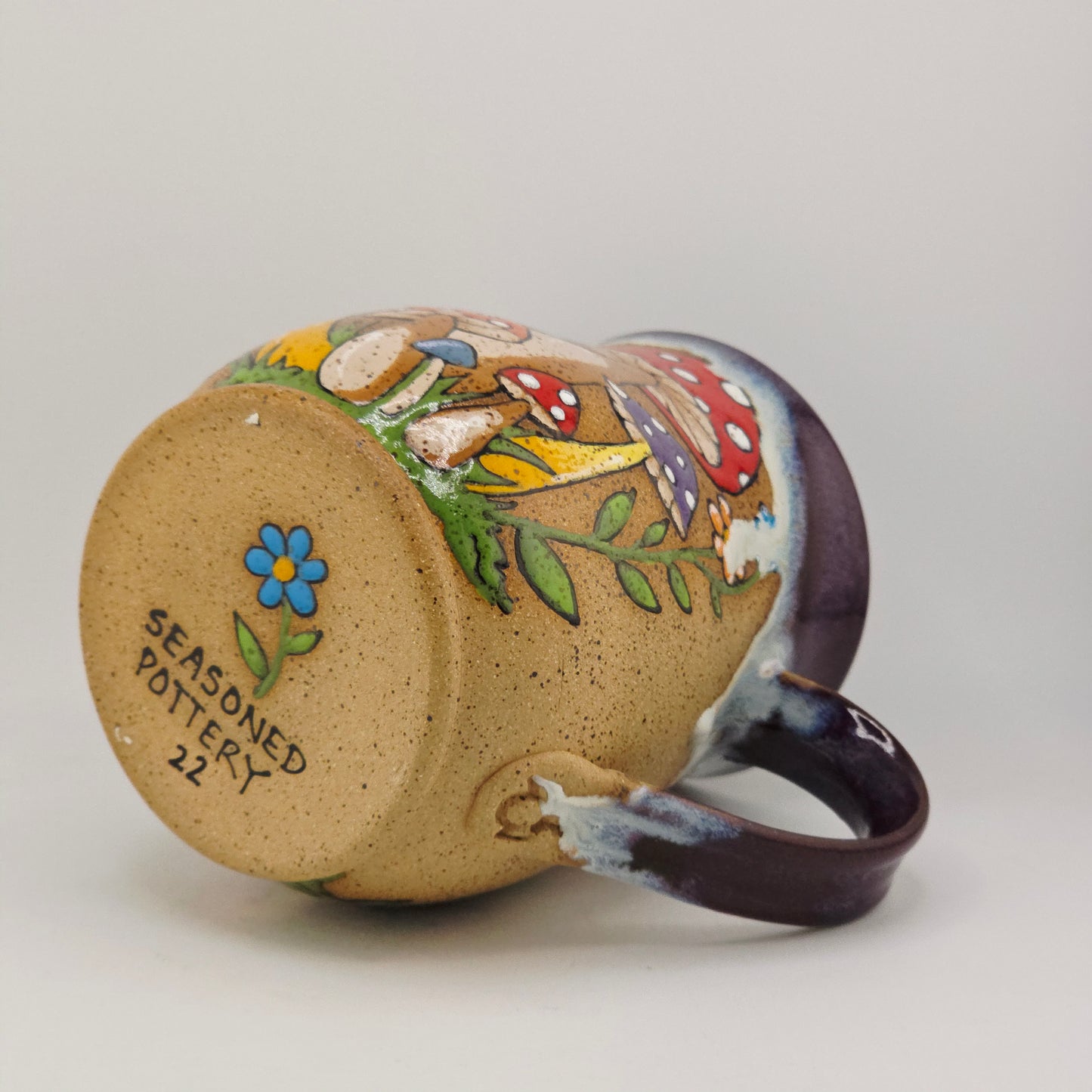 #22 Handmade stoneware mug 19oz