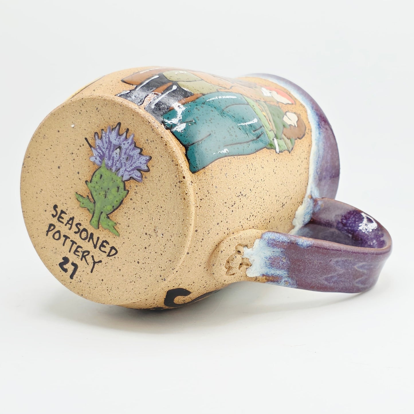 #127 Handmade stoneware Mug