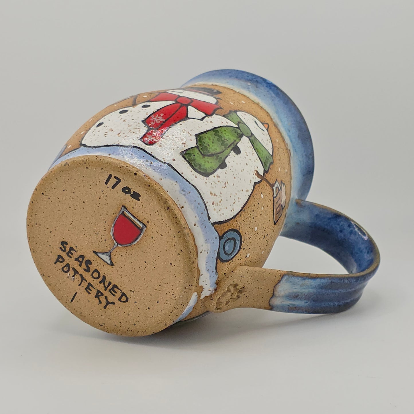 #01 Handmade stoneware mug 17 oz