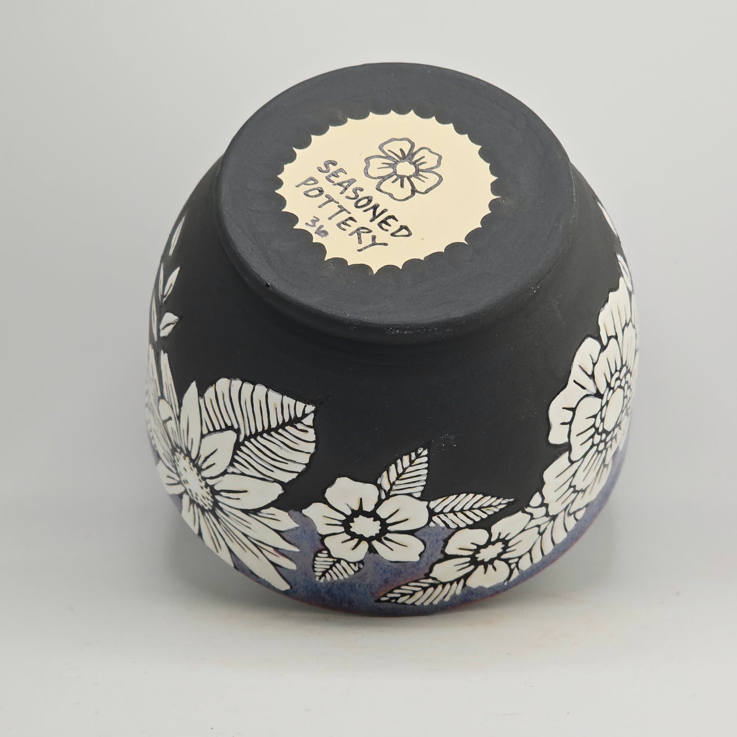 #36 Handmade stoneware bowl 5.5x4
