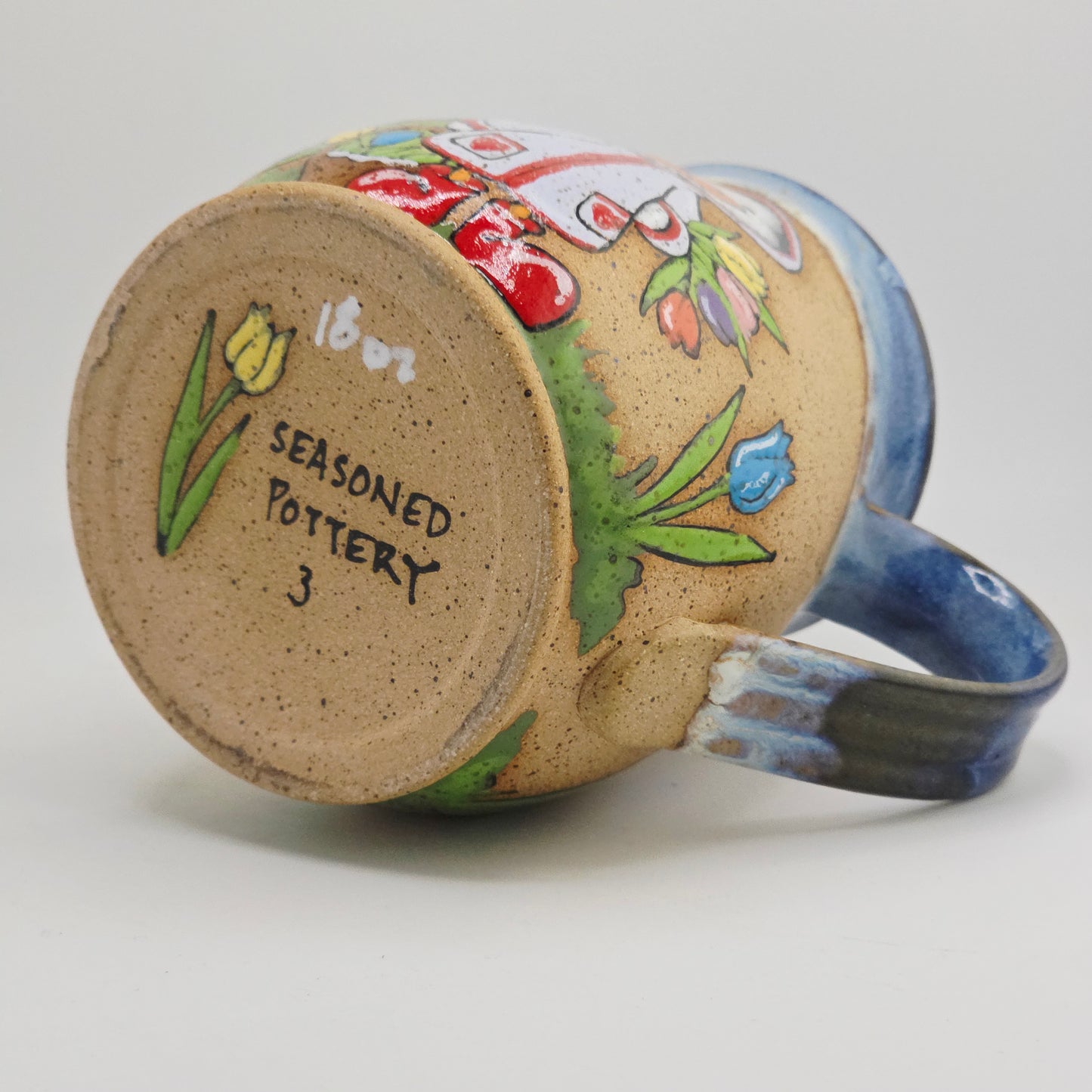 #03 Handmade stoneware Mug 18oz