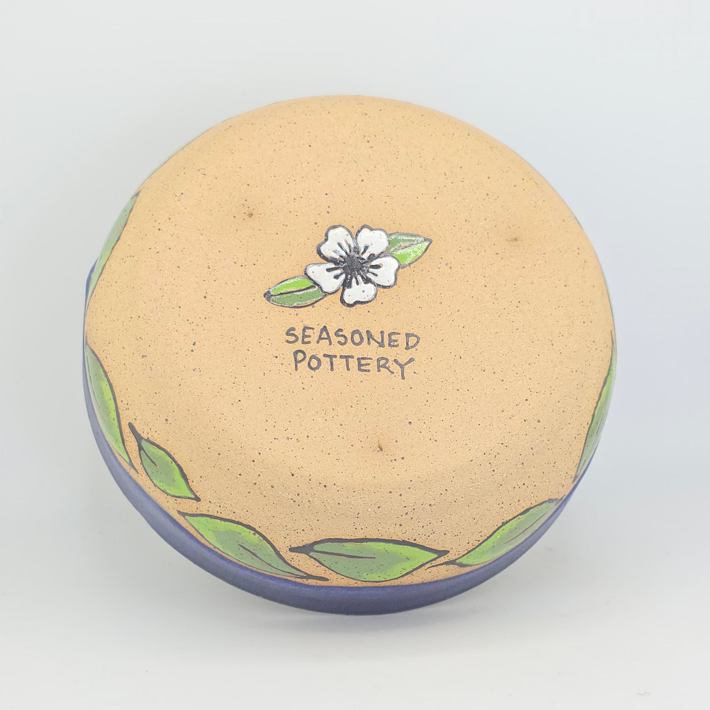 #60 Handmade stoneware bowl 7x2
