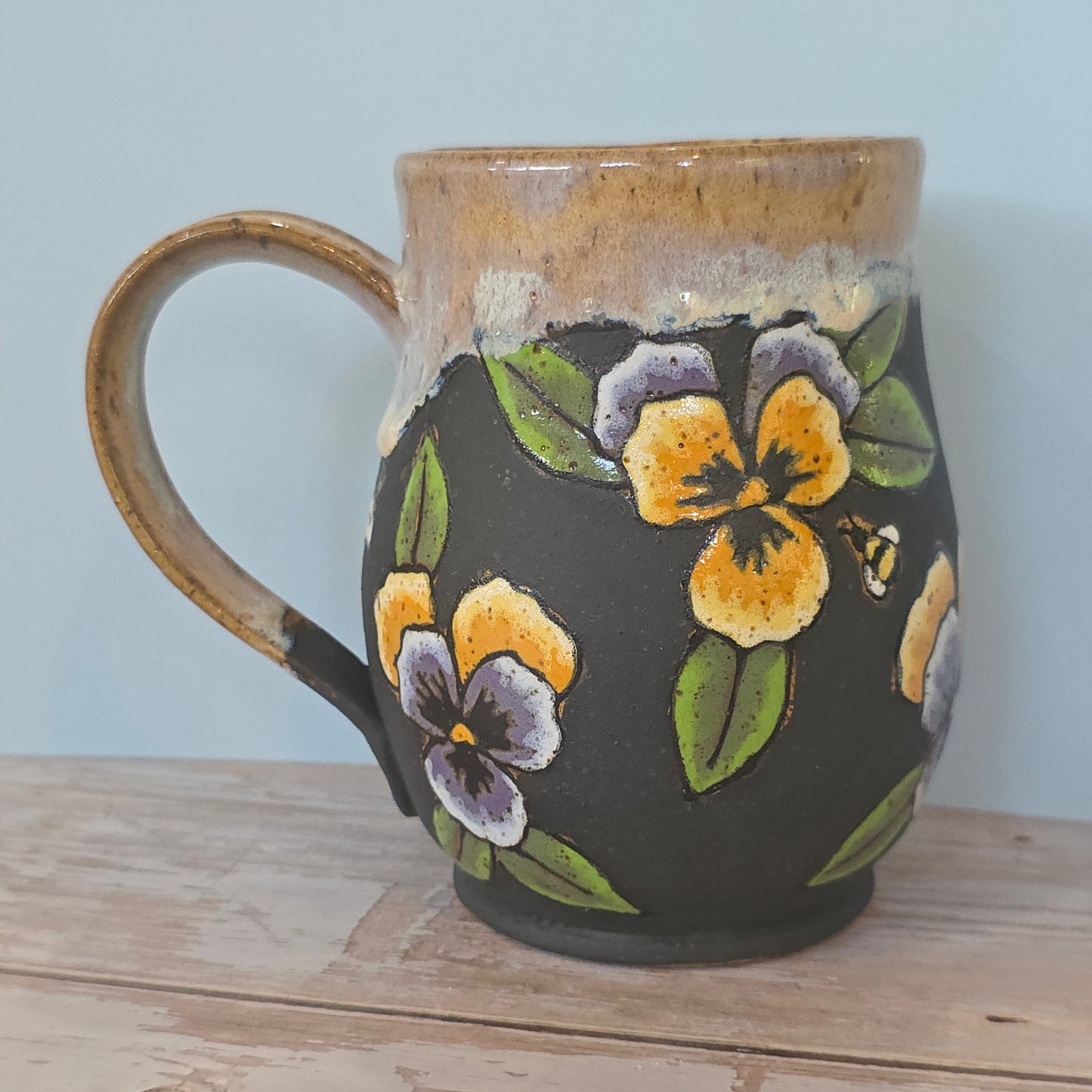 #56 Handmade stoneware mug