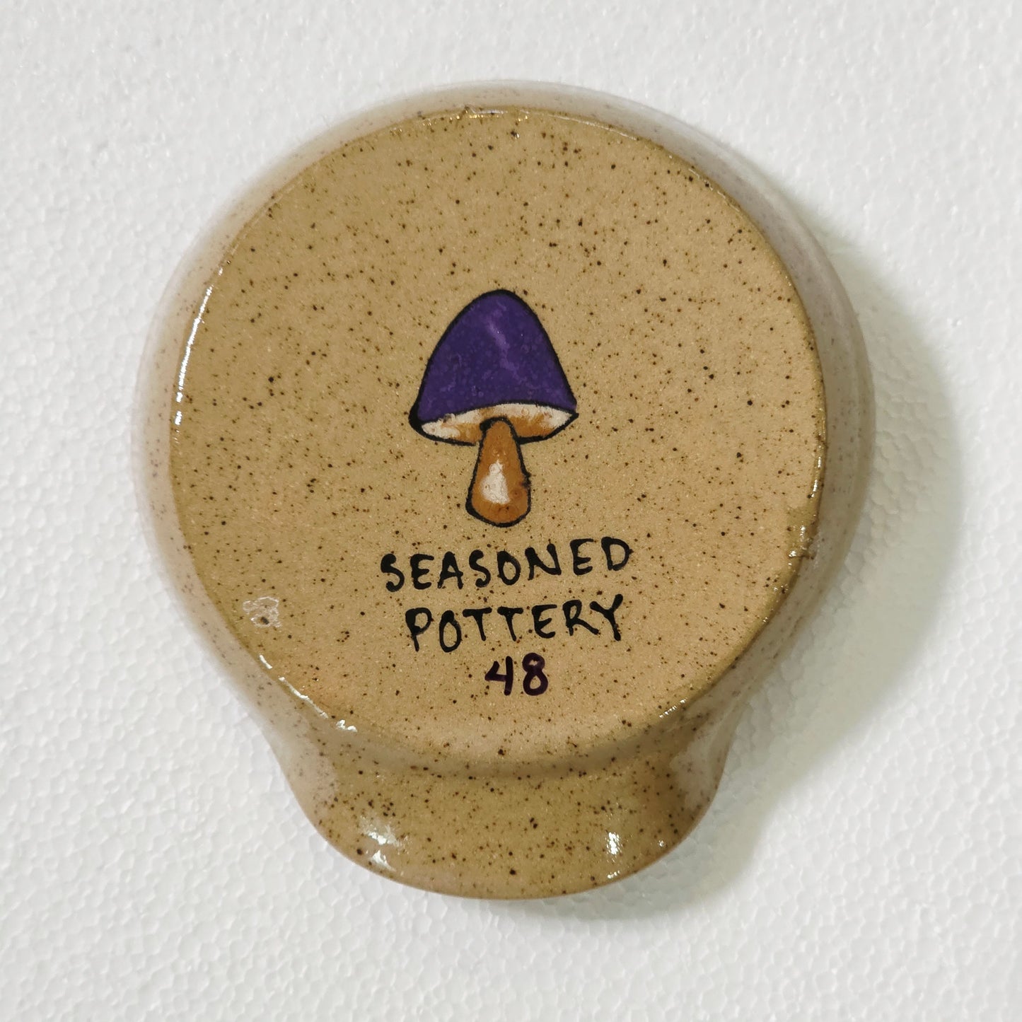 #48 Handmade stoneware spoonrest
