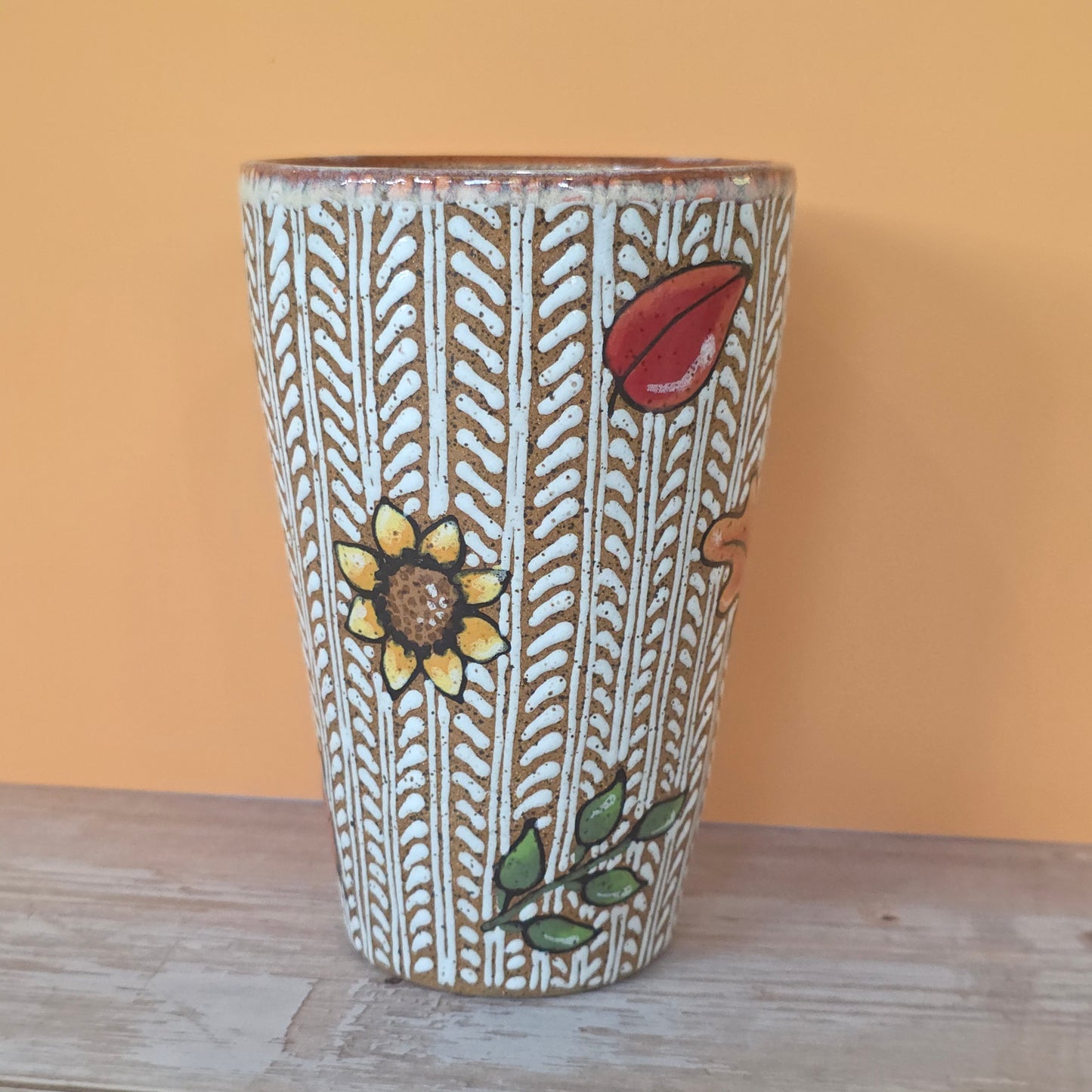 #46 Handmade stoneware tumbler