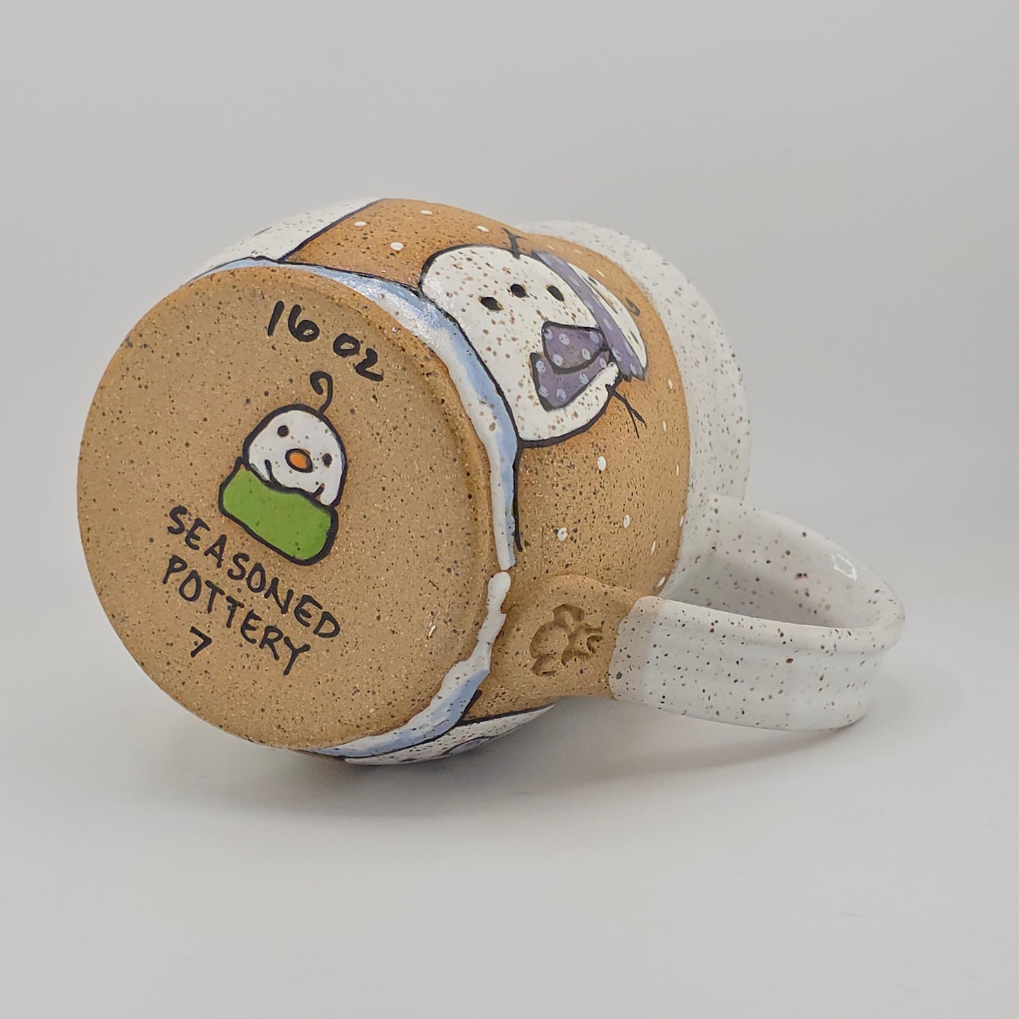 #07 Handmade stoneware mug 16oz