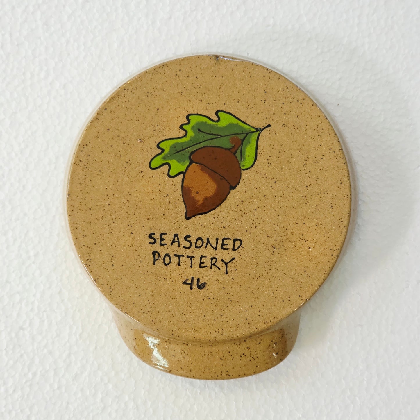 #46 Handmade stoneware spoonrest