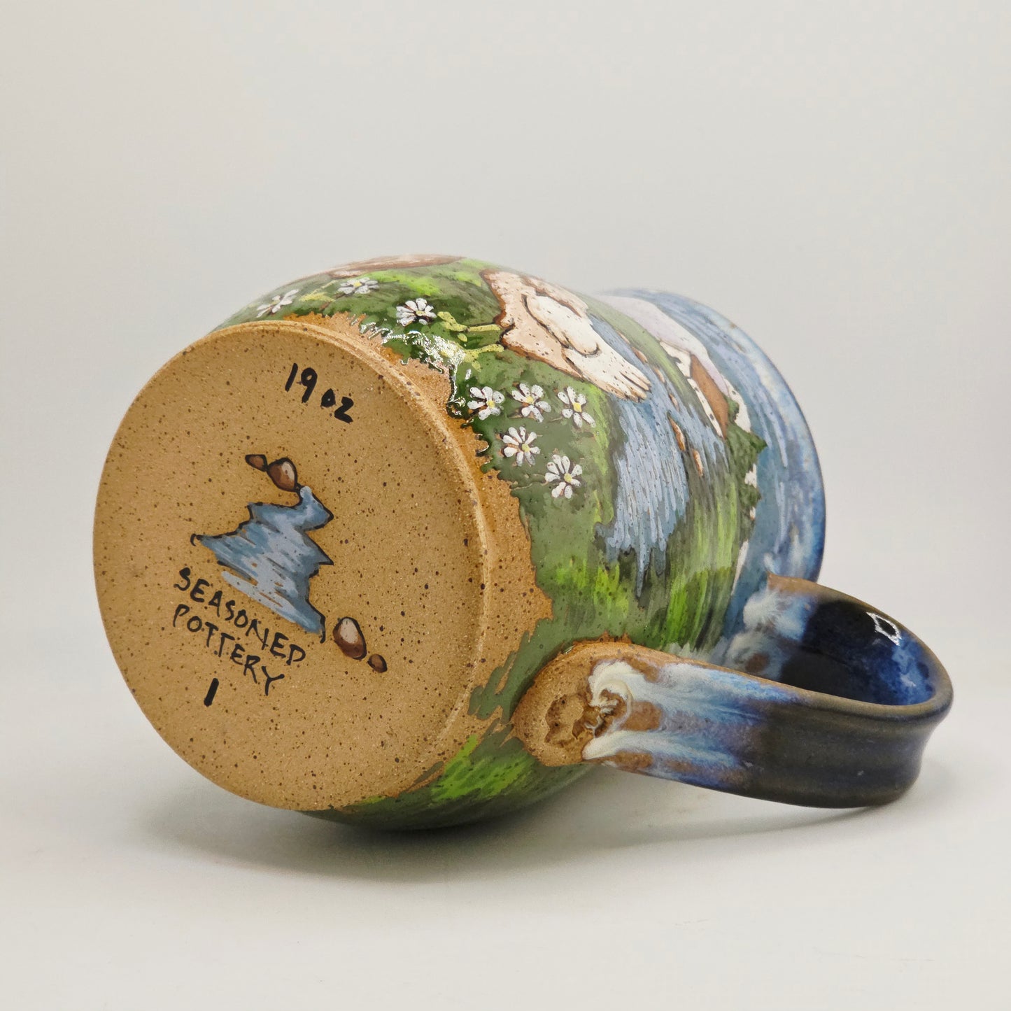 #01 Handmade stoneware Mug 19oz