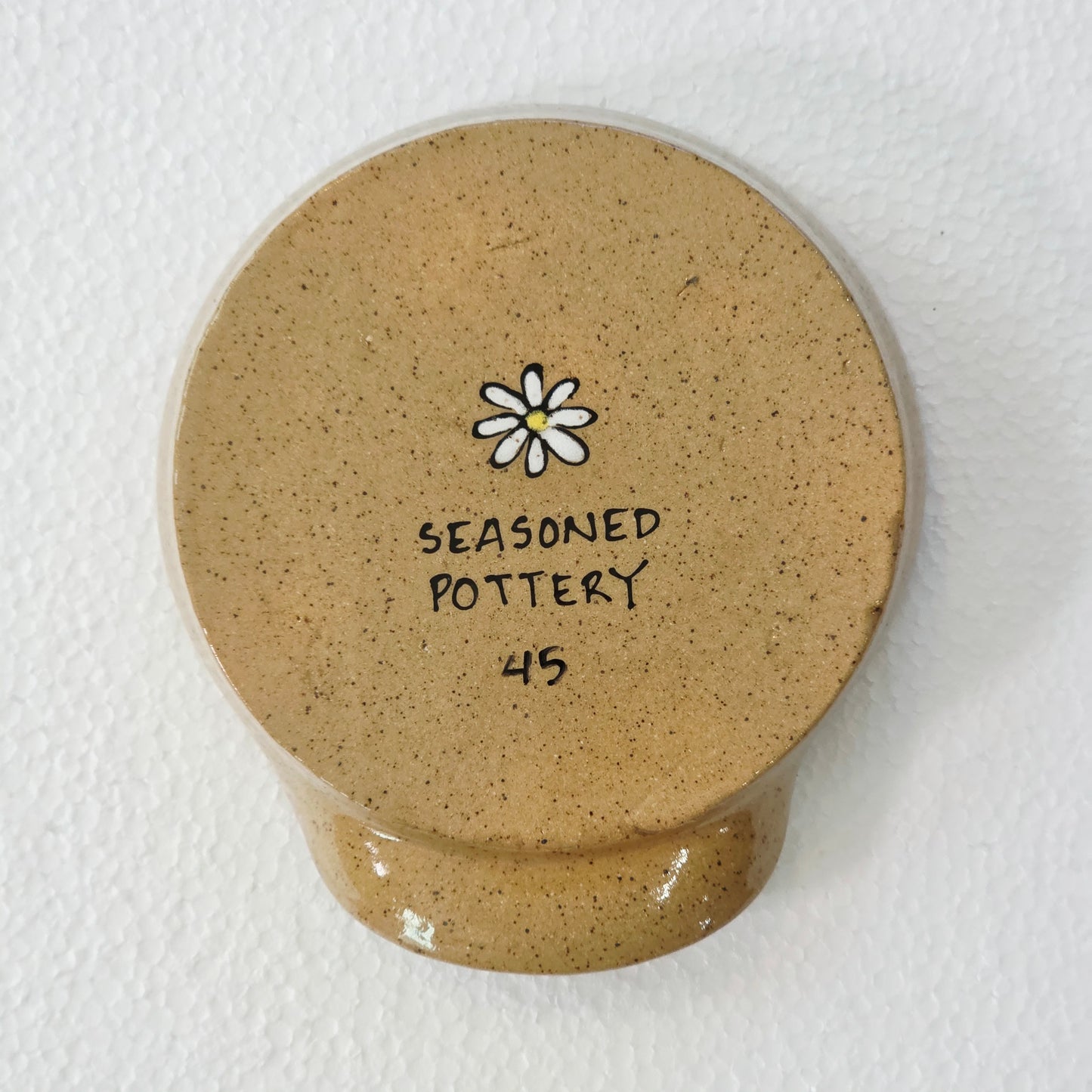 #45 Handmade stoneware spoonrest