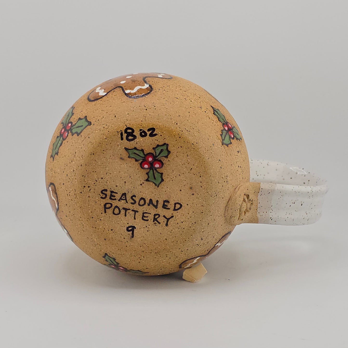 #09 Handmade stoneware mug 18 oz