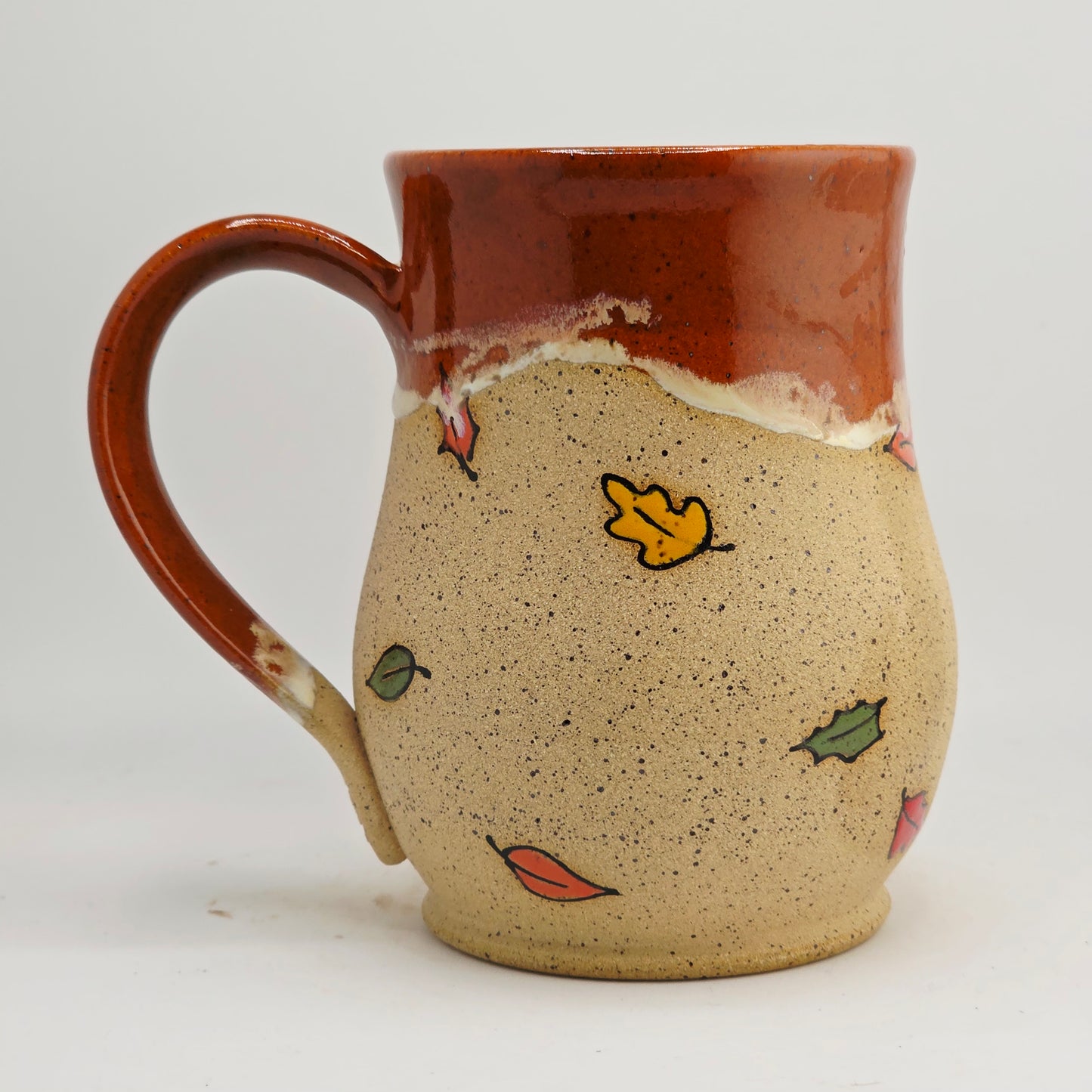 #05 Handmade stoneware Mug 17oz