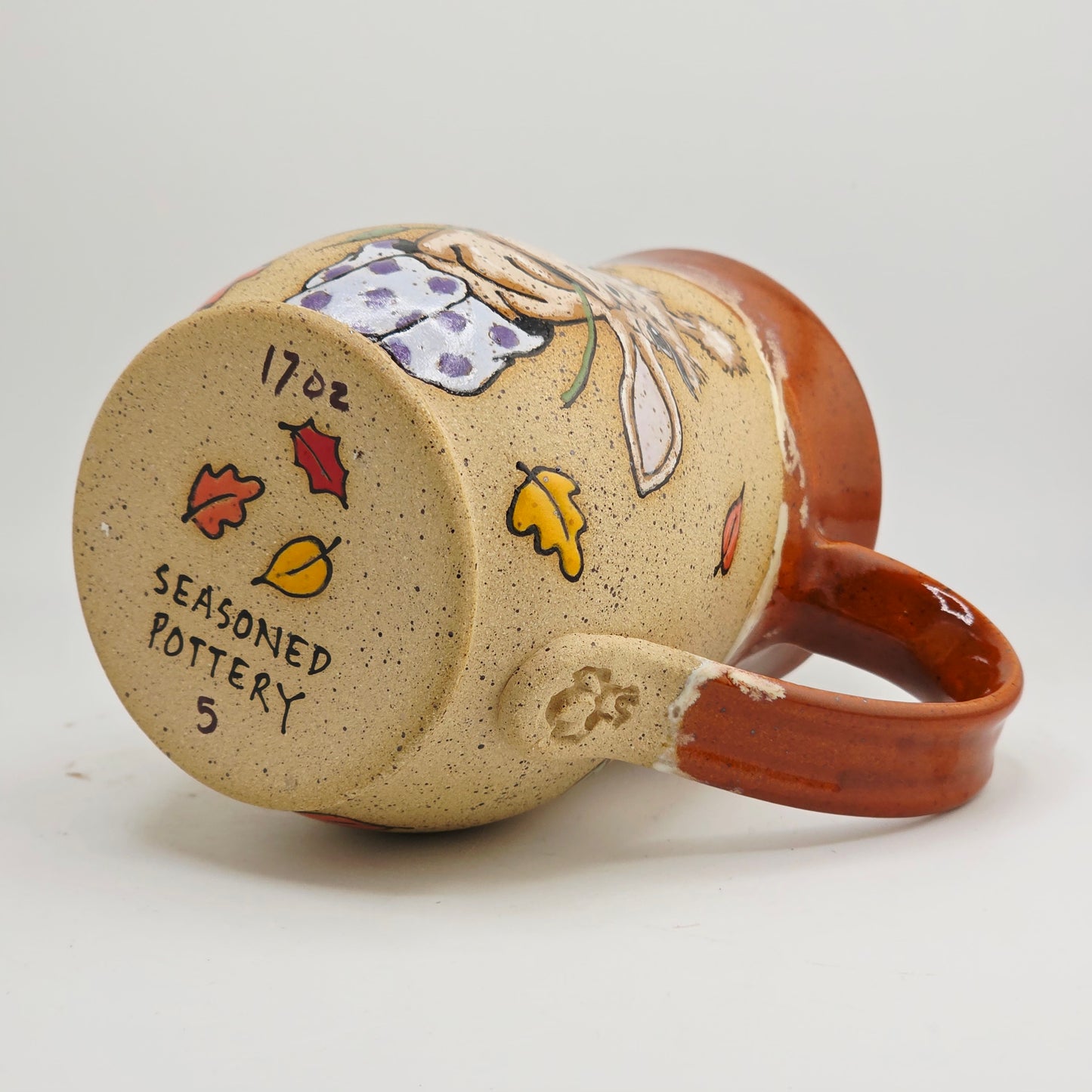 #05 Handmade stoneware Mug 17oz