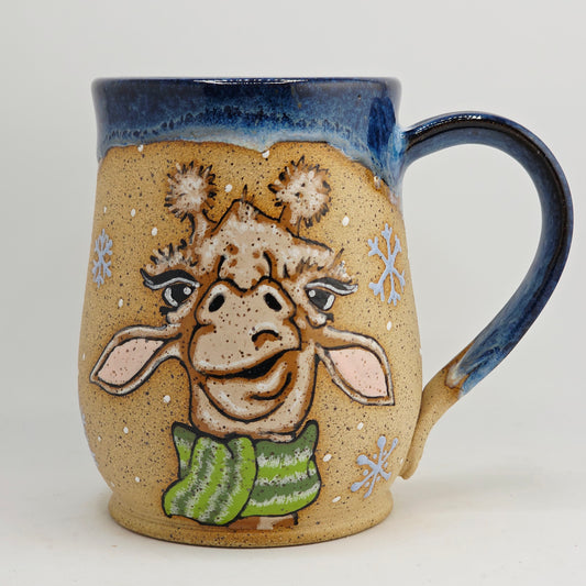 #06 Handmade stoneware Mug 17oz