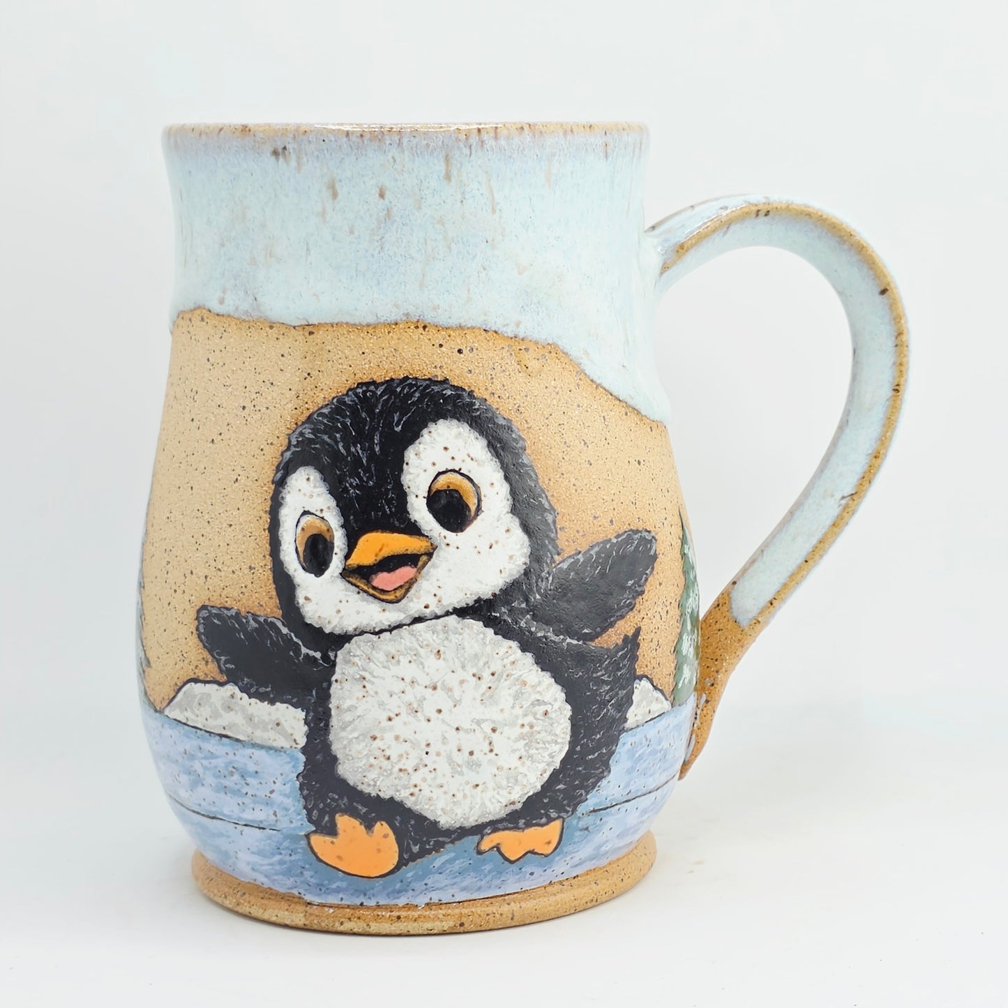 #11 Handmade stoneware Mug 18oz